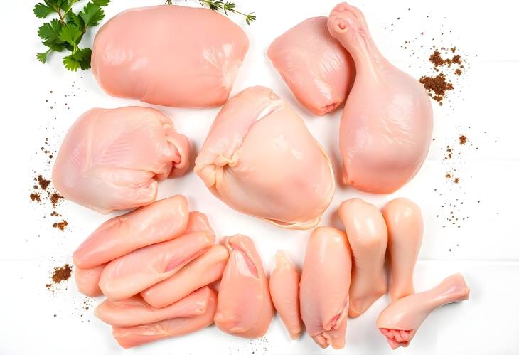 Savory Raw Chicken Cuts A Kitchen Essential